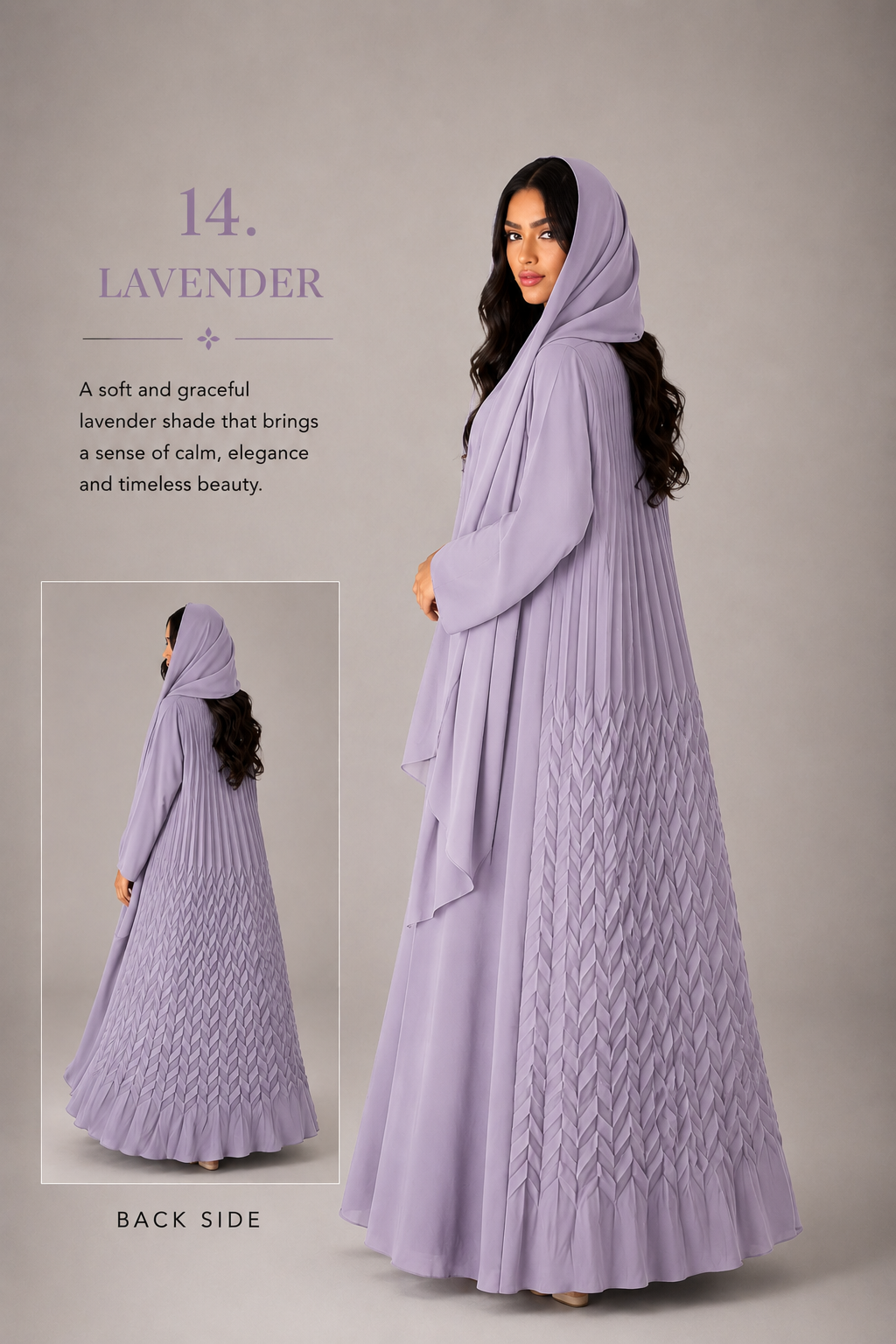 Pleated Nada Abaya_ B