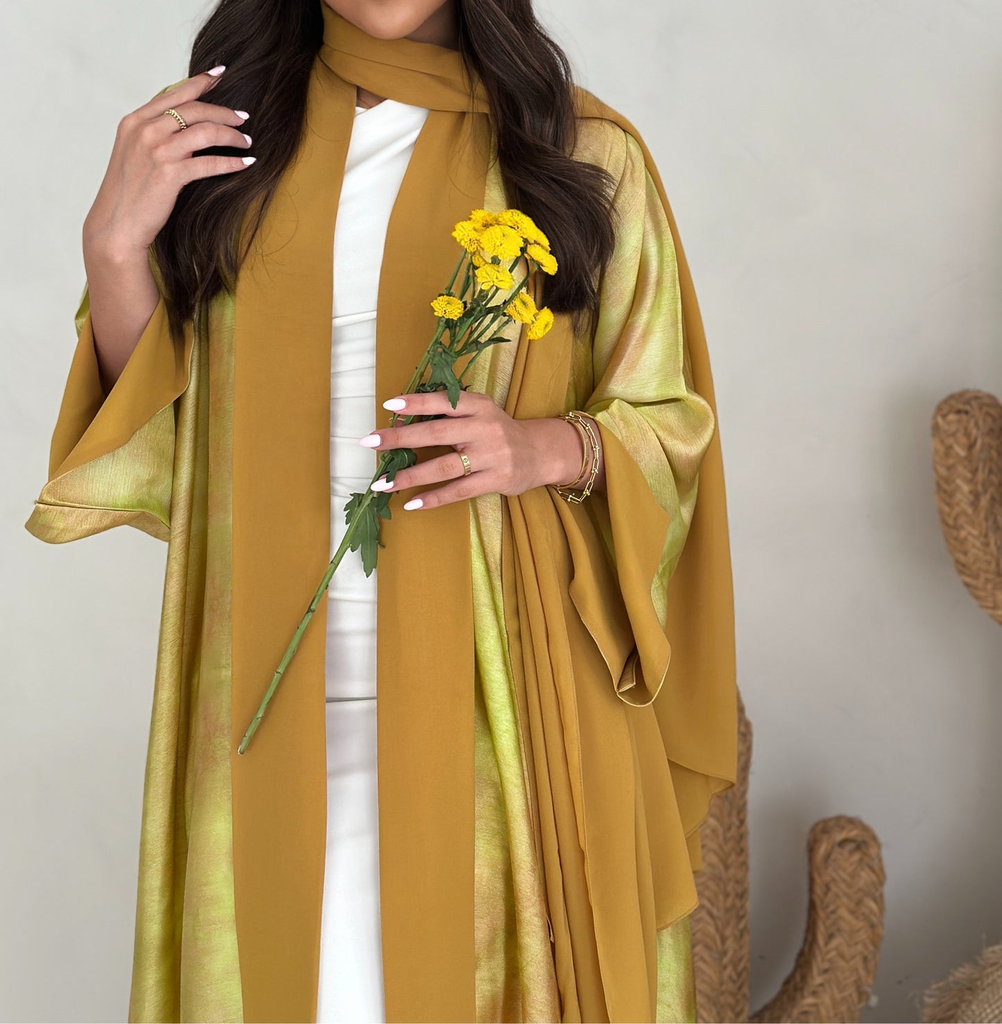 AT403 Dyed Abaya