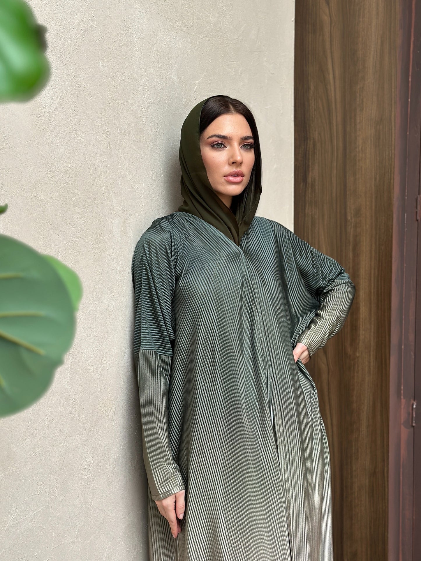 AT421 Ombre Abaya