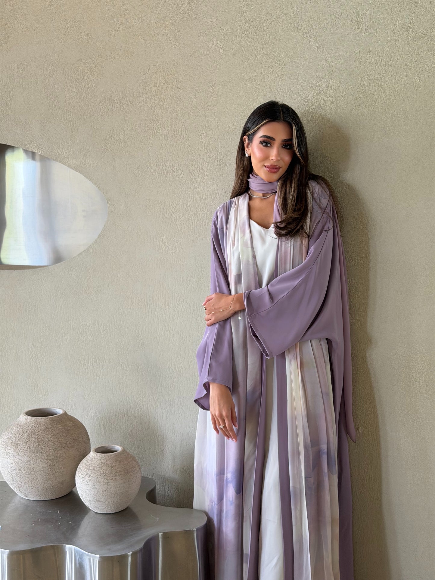 AT553 Bisht Lilac