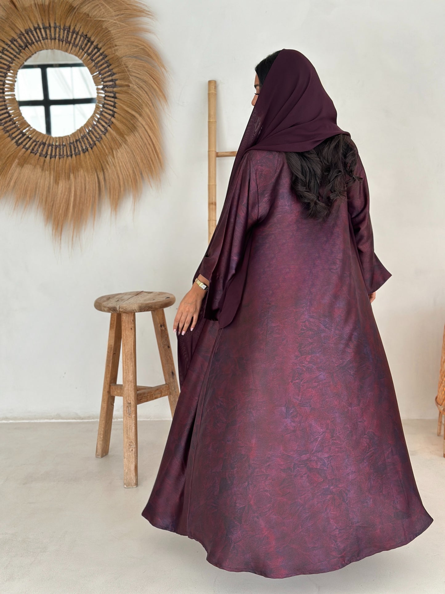 AT401 Dyed Abaya