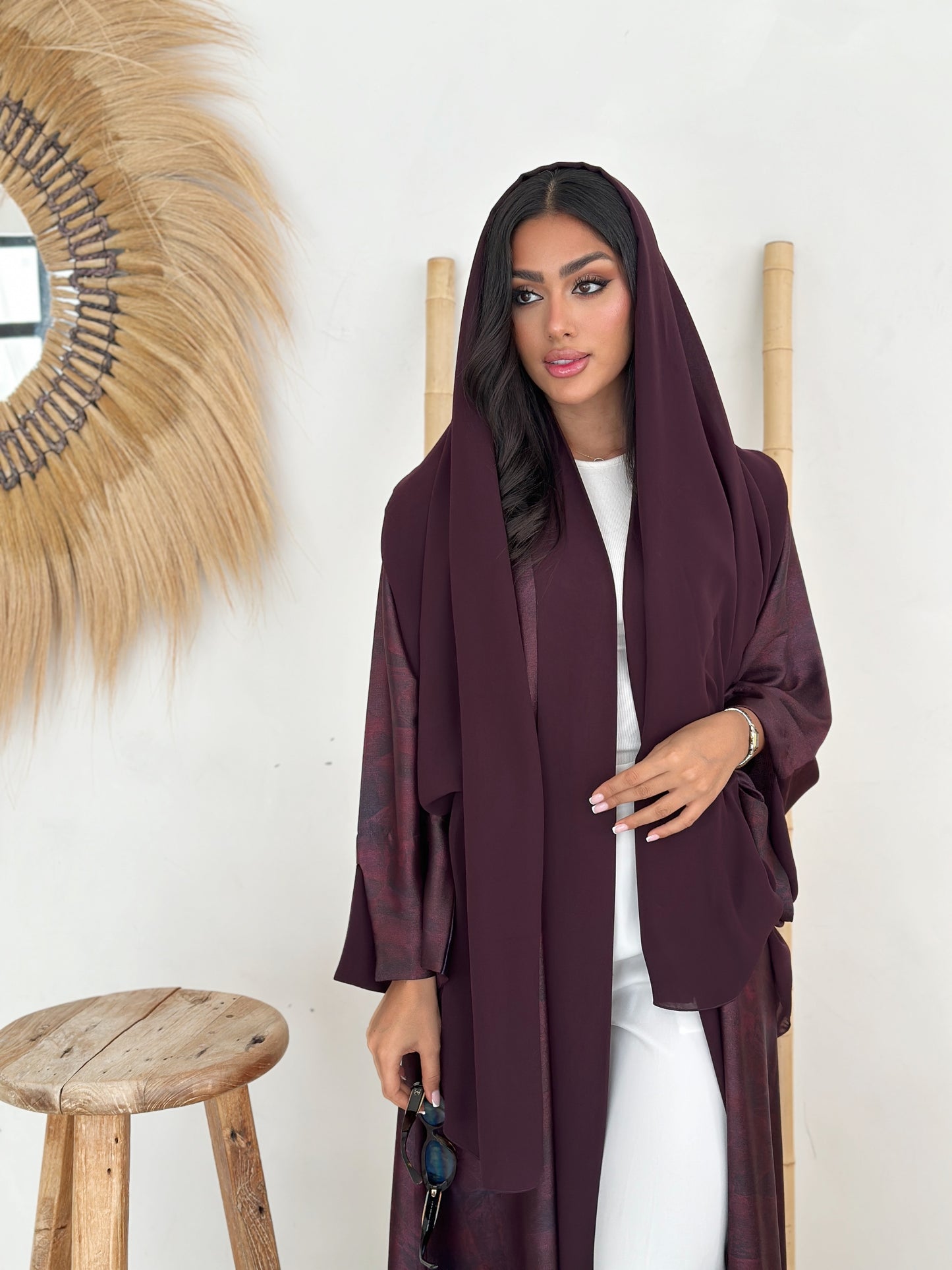 AT401 Dyed Abaya