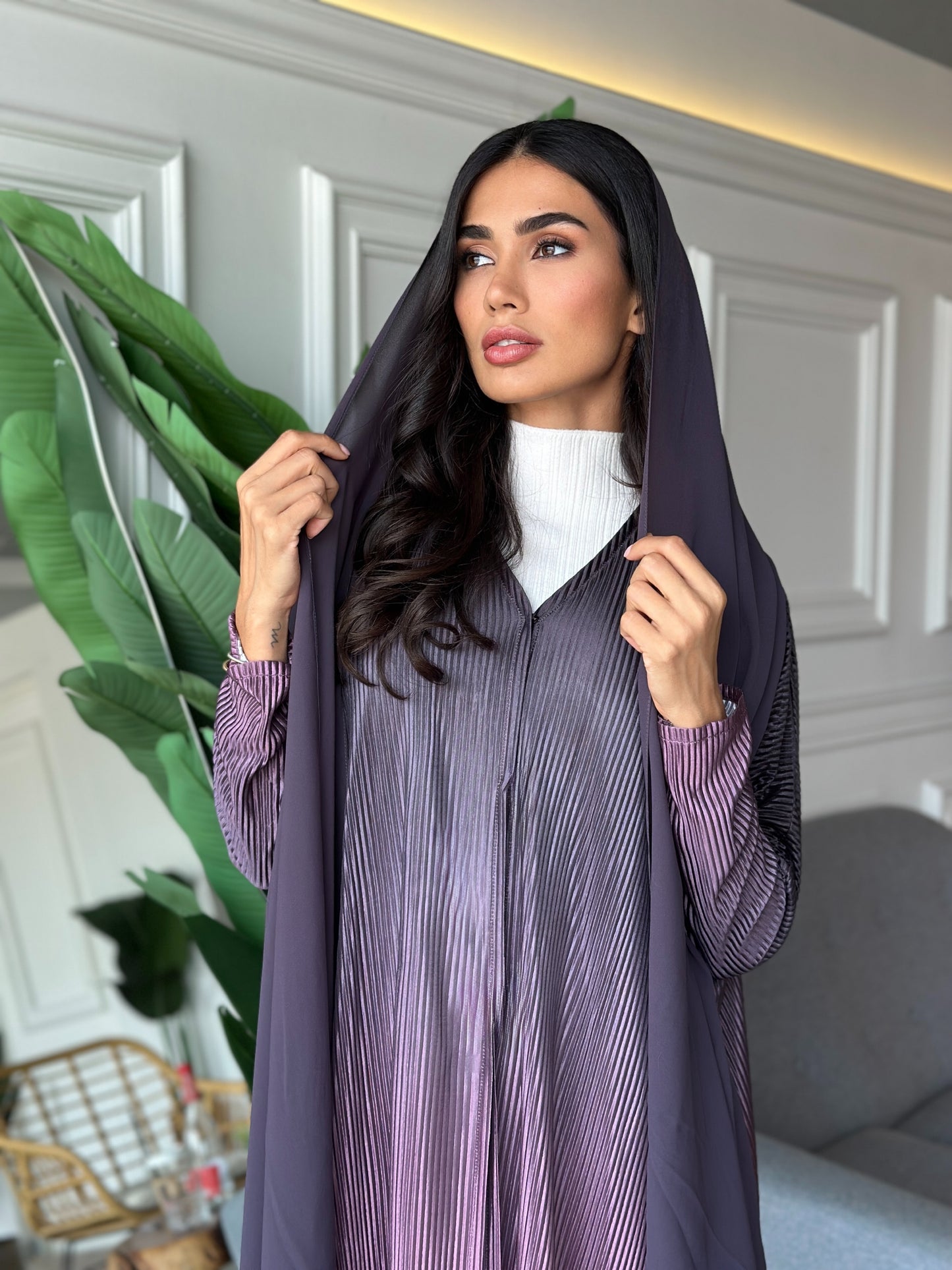 AT422 Ombre Abaya