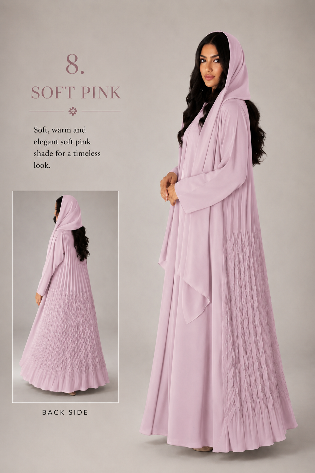 Pleated Nada Abaya_ B