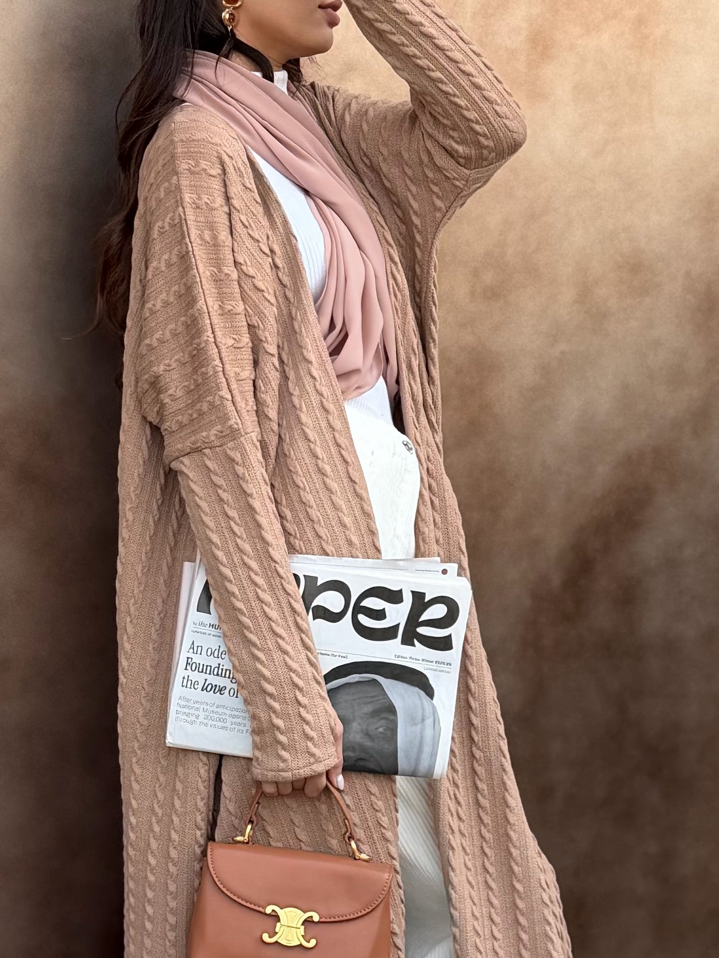 AT470 Winter Latte Abaya