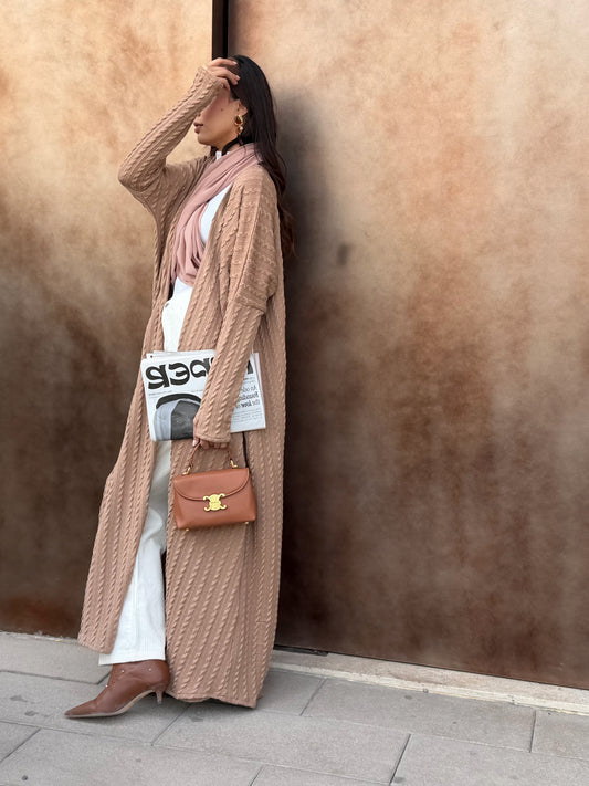 AT470 Winter Latte Abaya