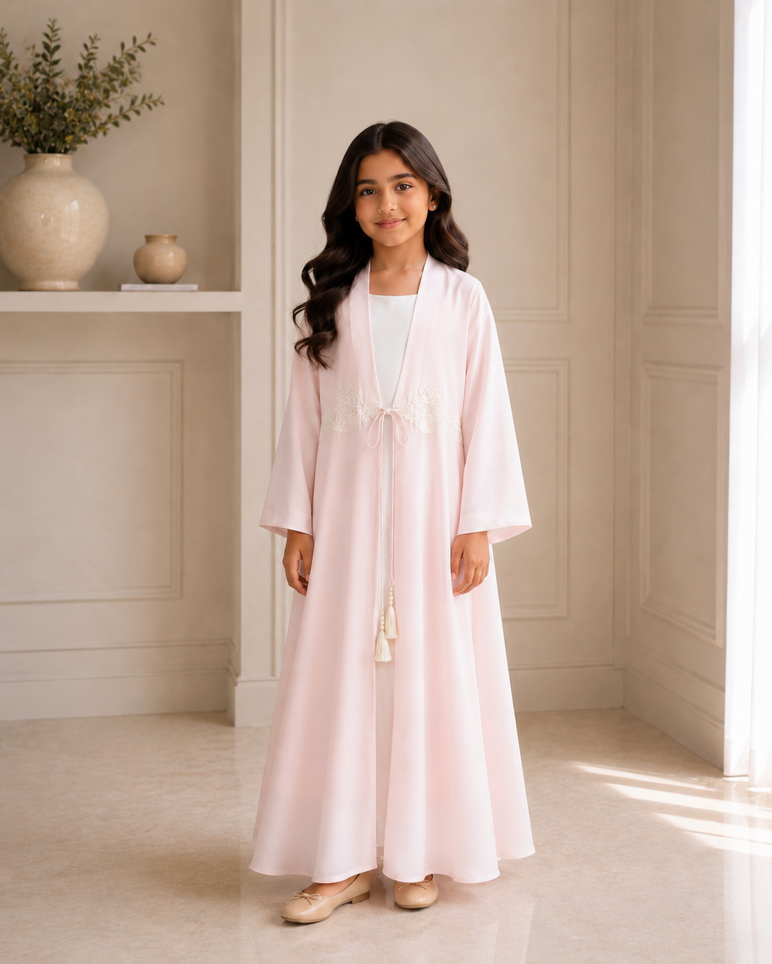 Kids 04 - A cut light crepe fabric