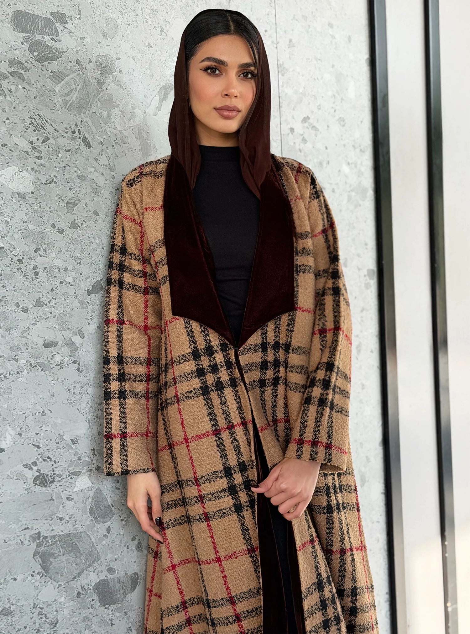 AT472 Winter Abaya