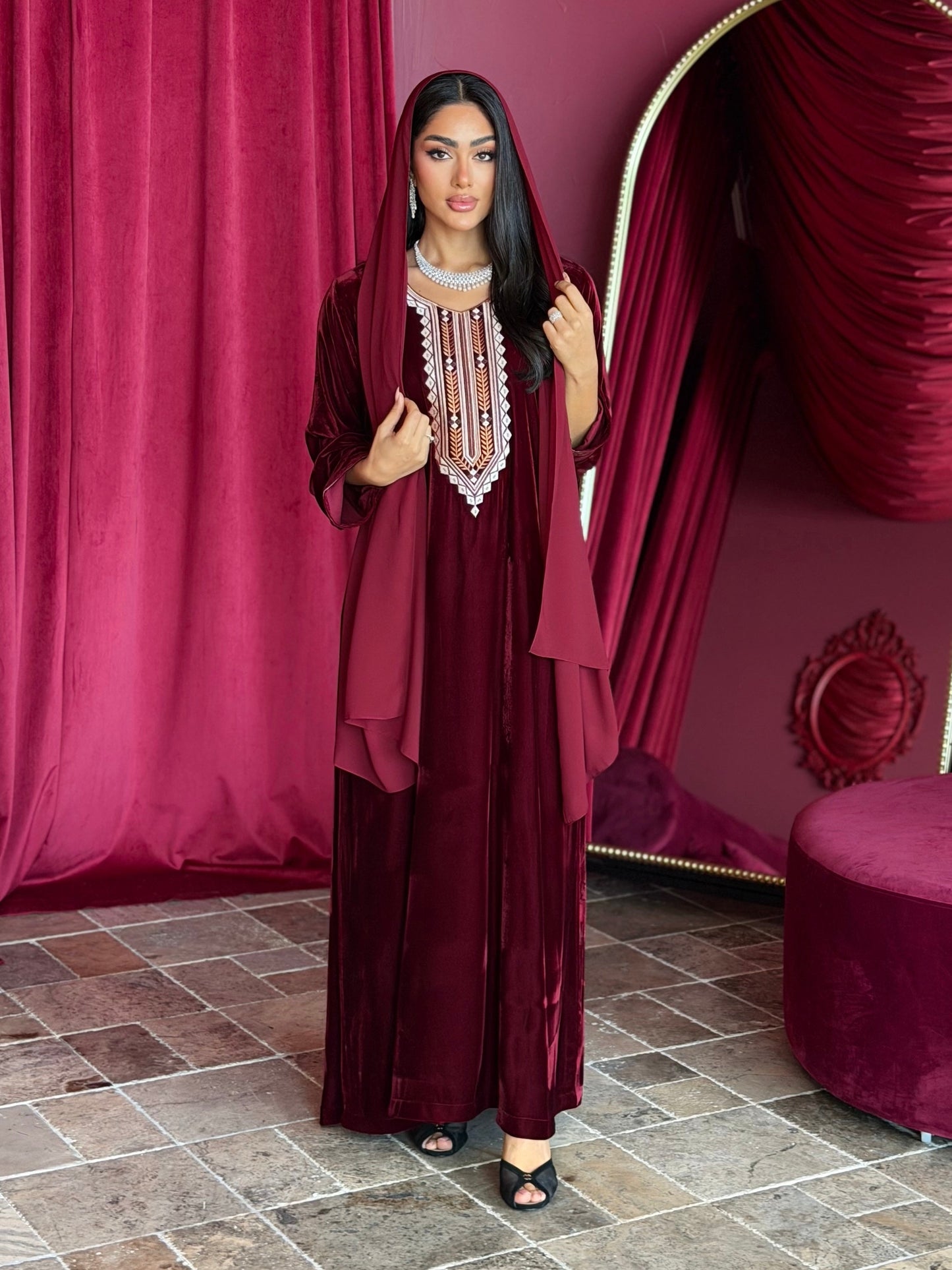 GH060 Velvet Maroon