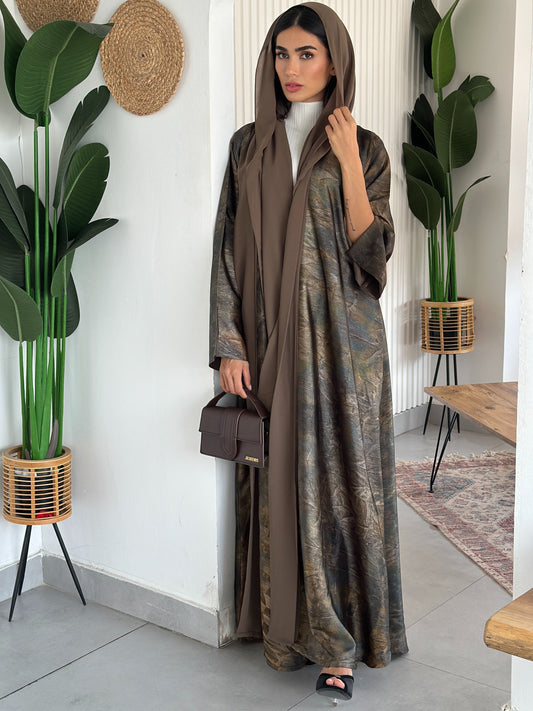 AT402 Dyed Abaya