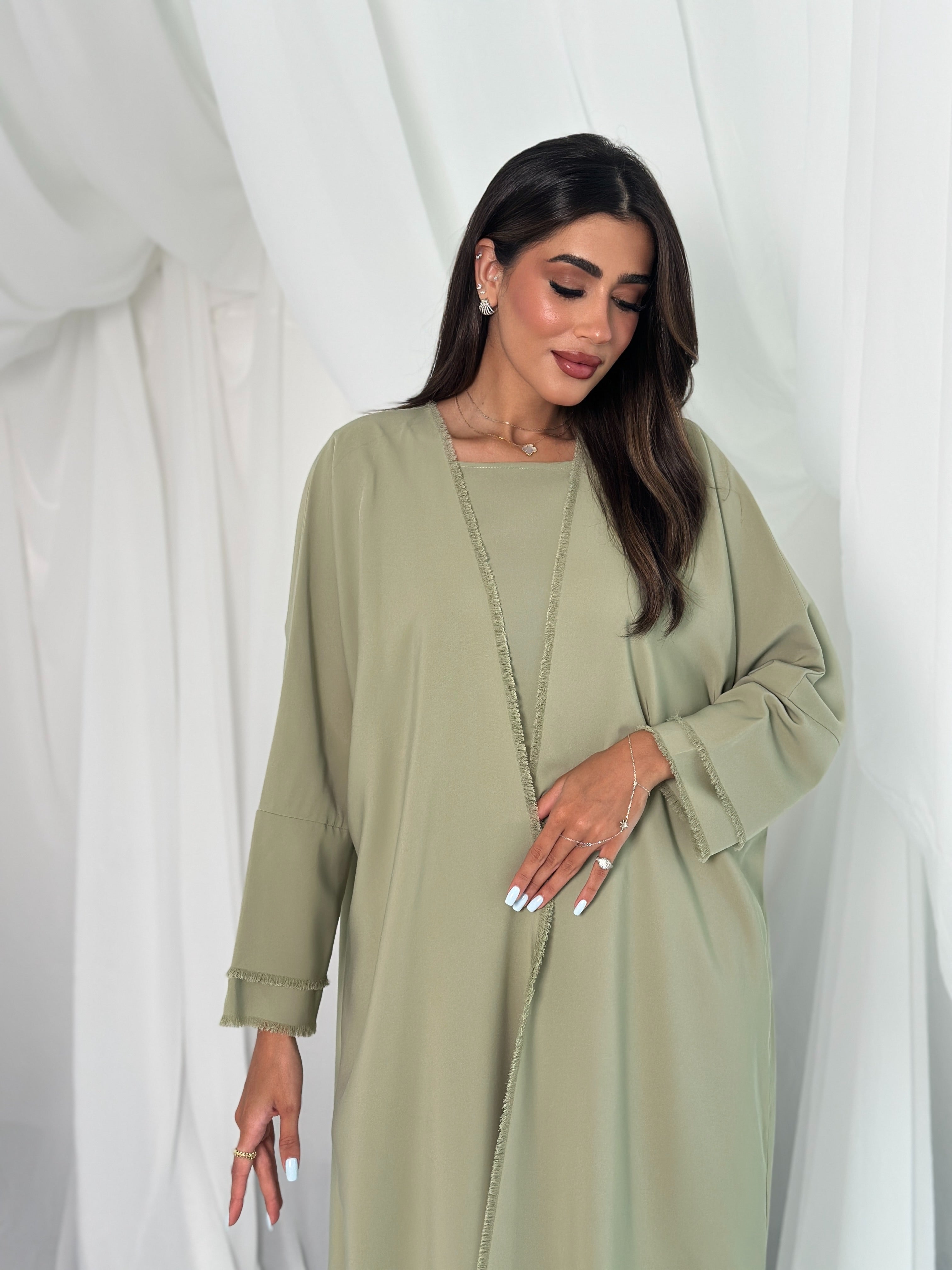 AT339 set of crepe green