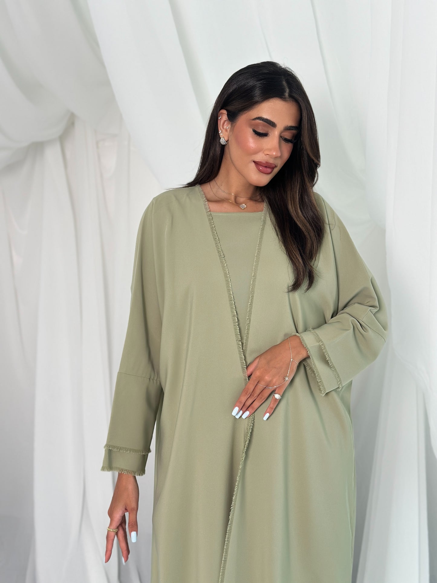 AT339 set of crepe green