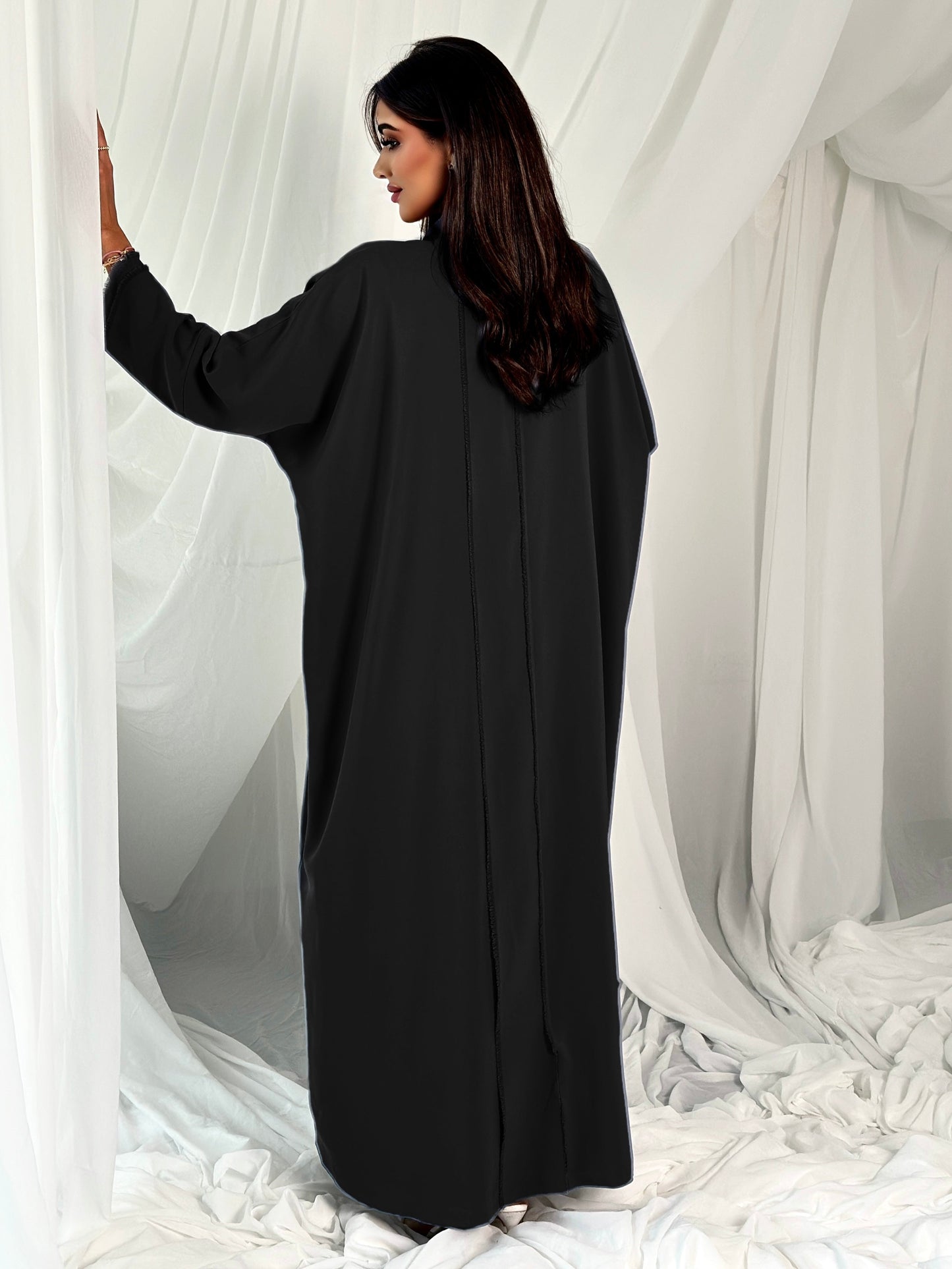 AT341 set of crepe Black