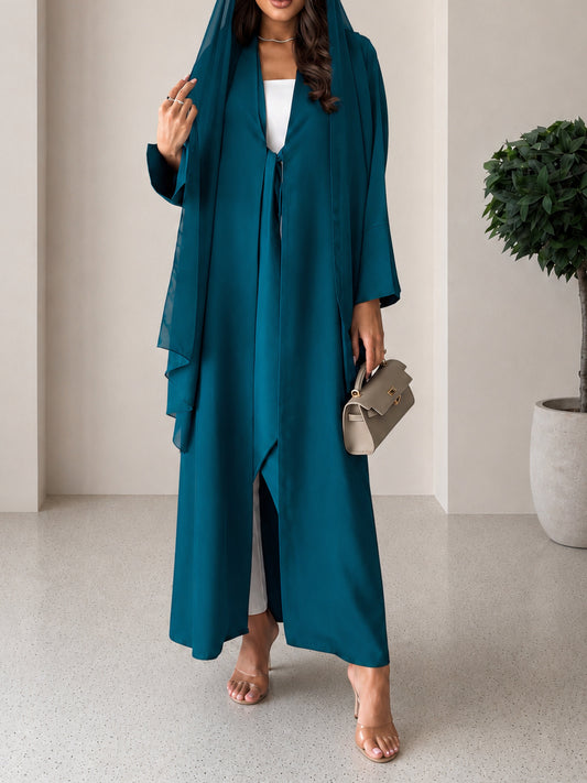 AT531 Teal Abaya