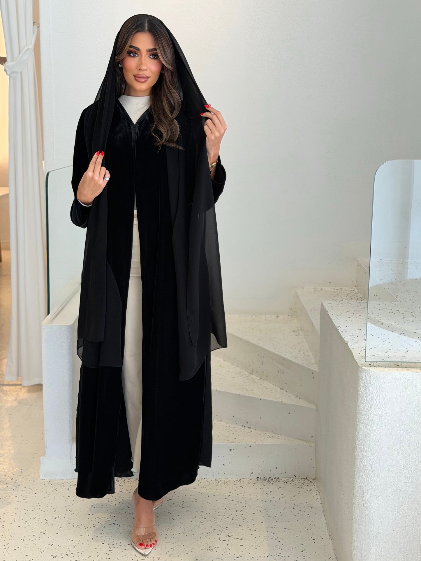 AT455 Black Pelate Velvet