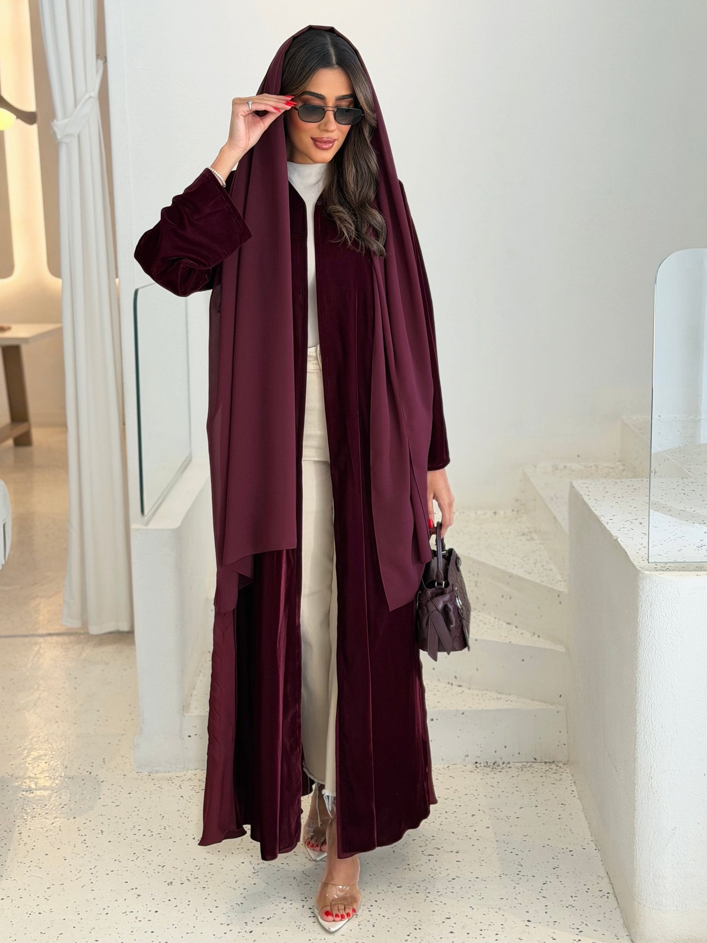 AT451 Maroon Pelate Velvet