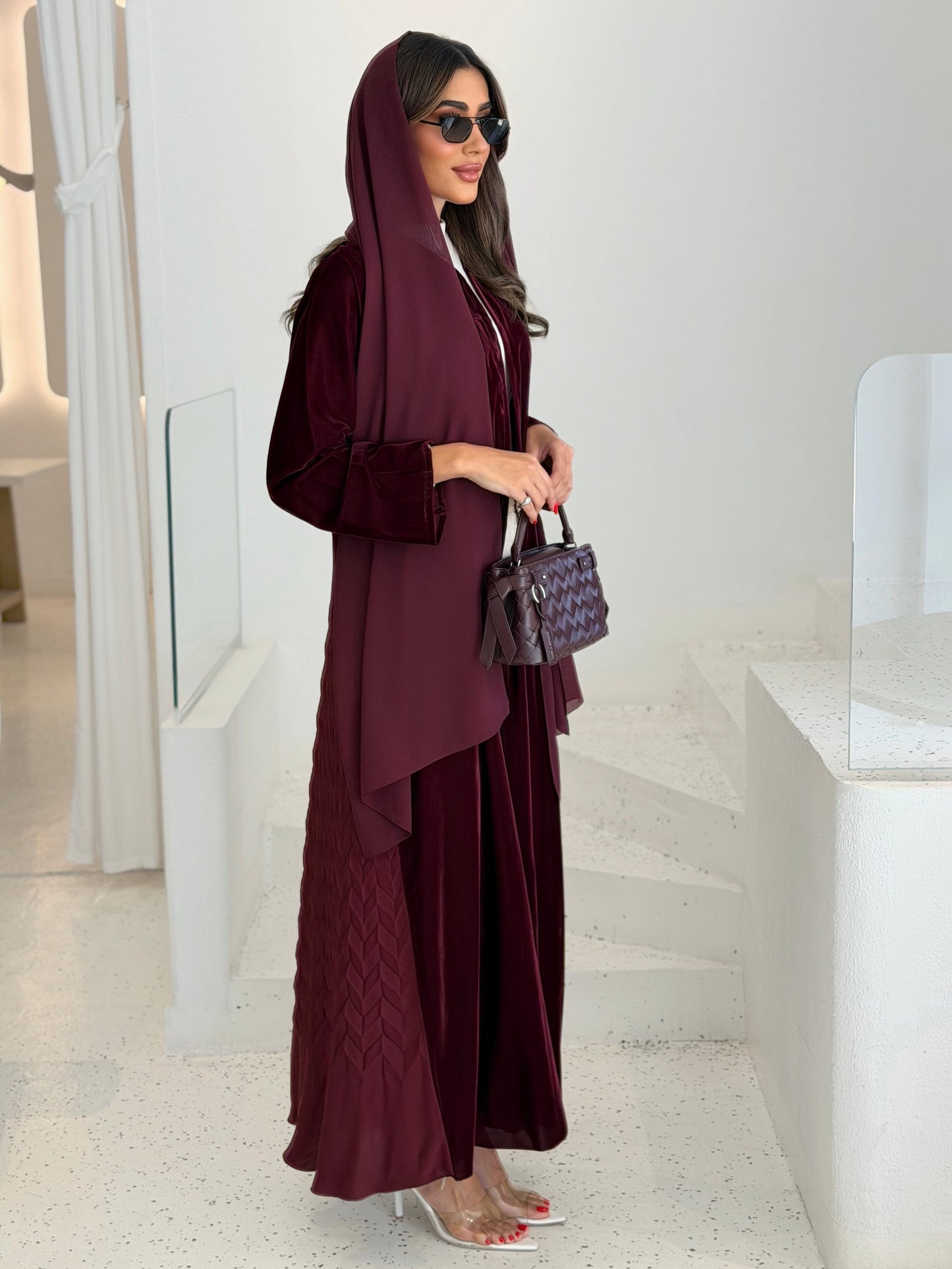 AT451 Maroon Pelate Velvet