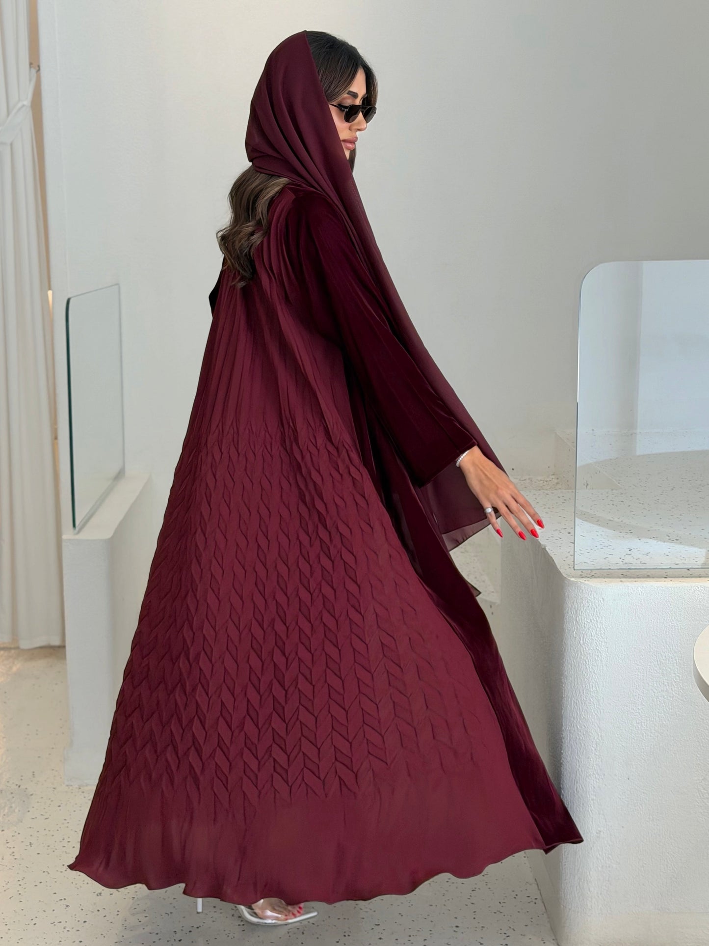 AT451 Maroon Pelate Velvet