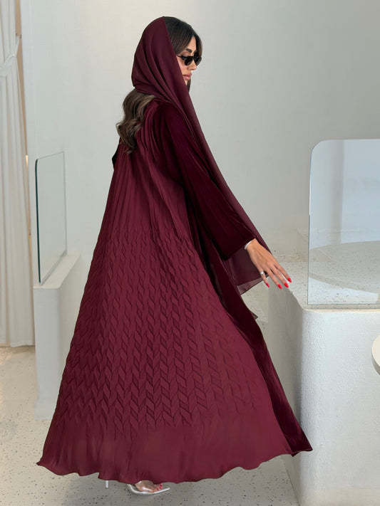 AT451 Maroon Pelate Velvet