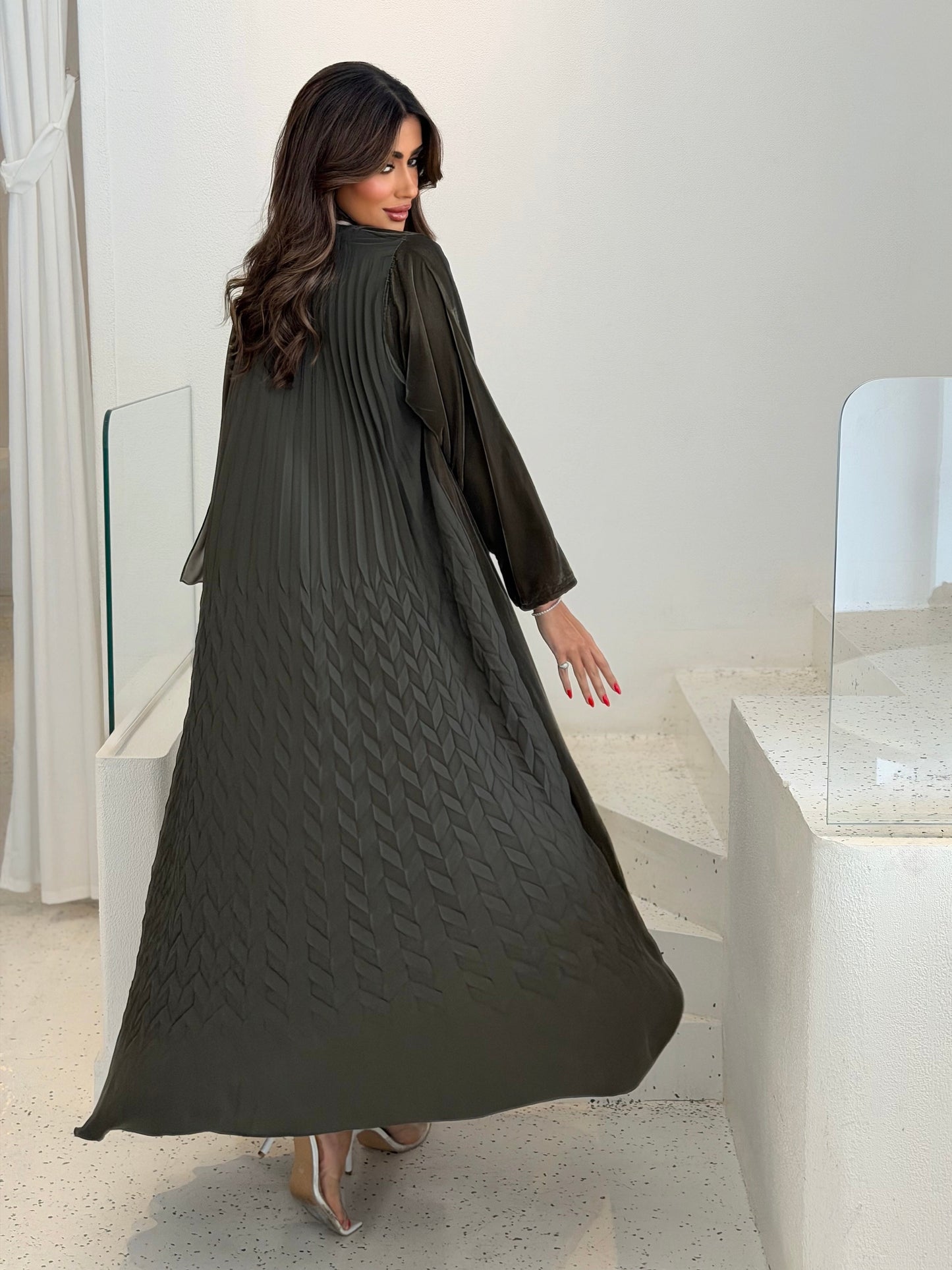 AT454 Olive Pelate Velvet