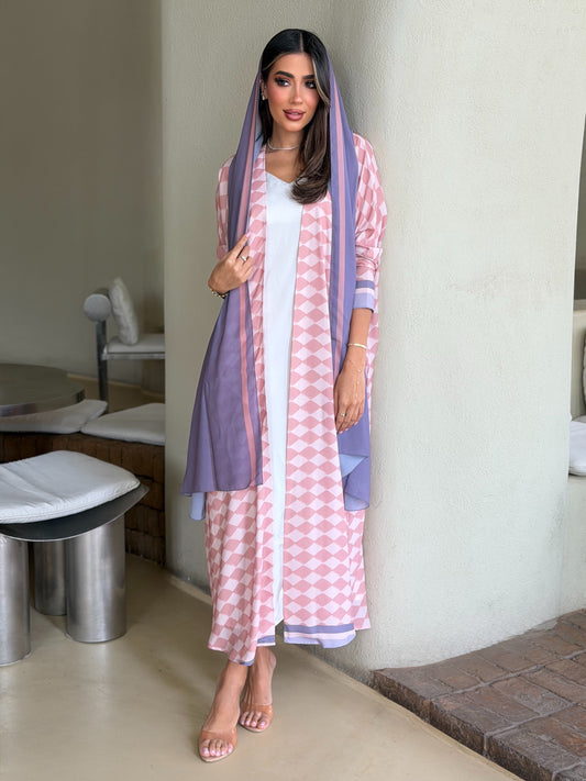 AT546 Half Bisht Geometric