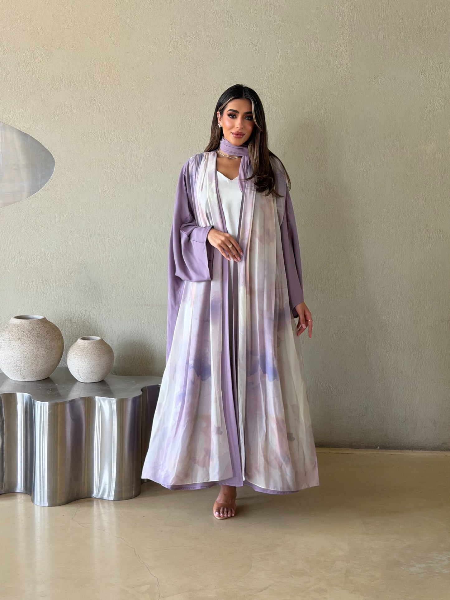 AT553 Bisht Lilac