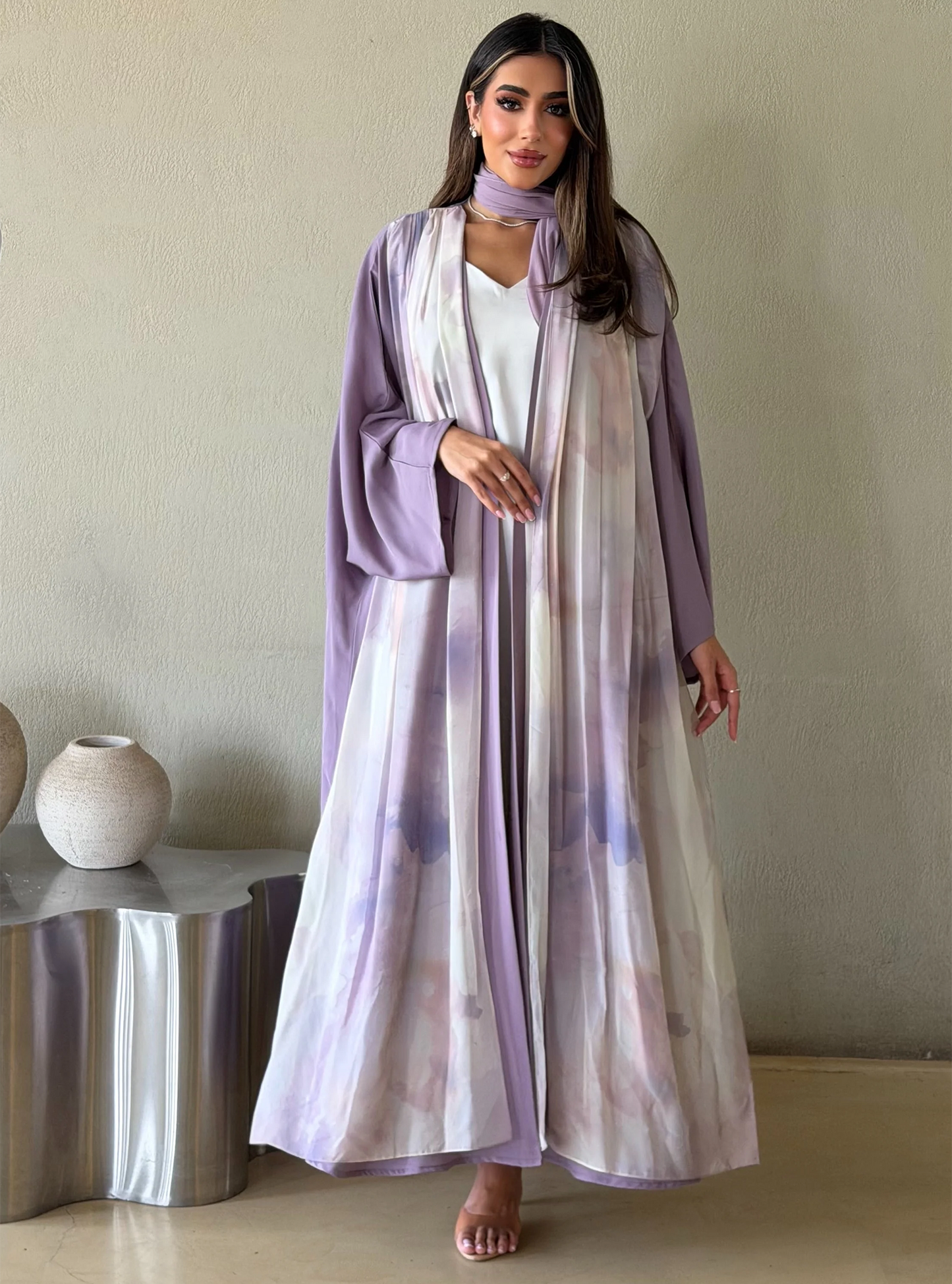 AT553 Bisht Lilac