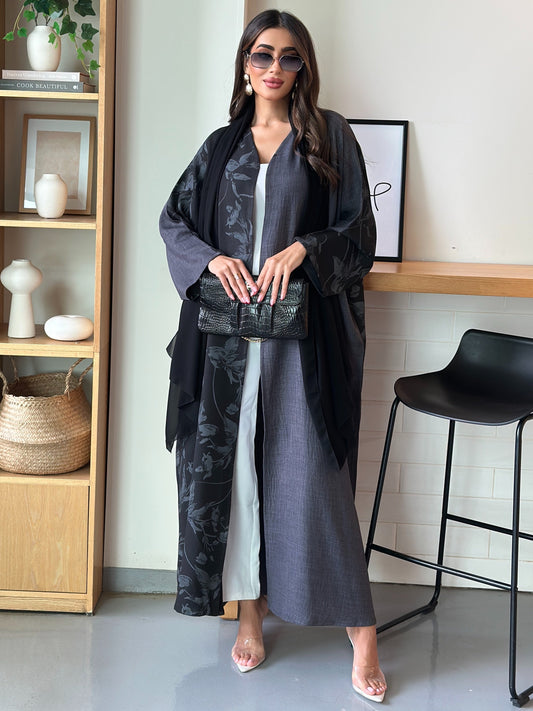 AT355 Abaya Bisht