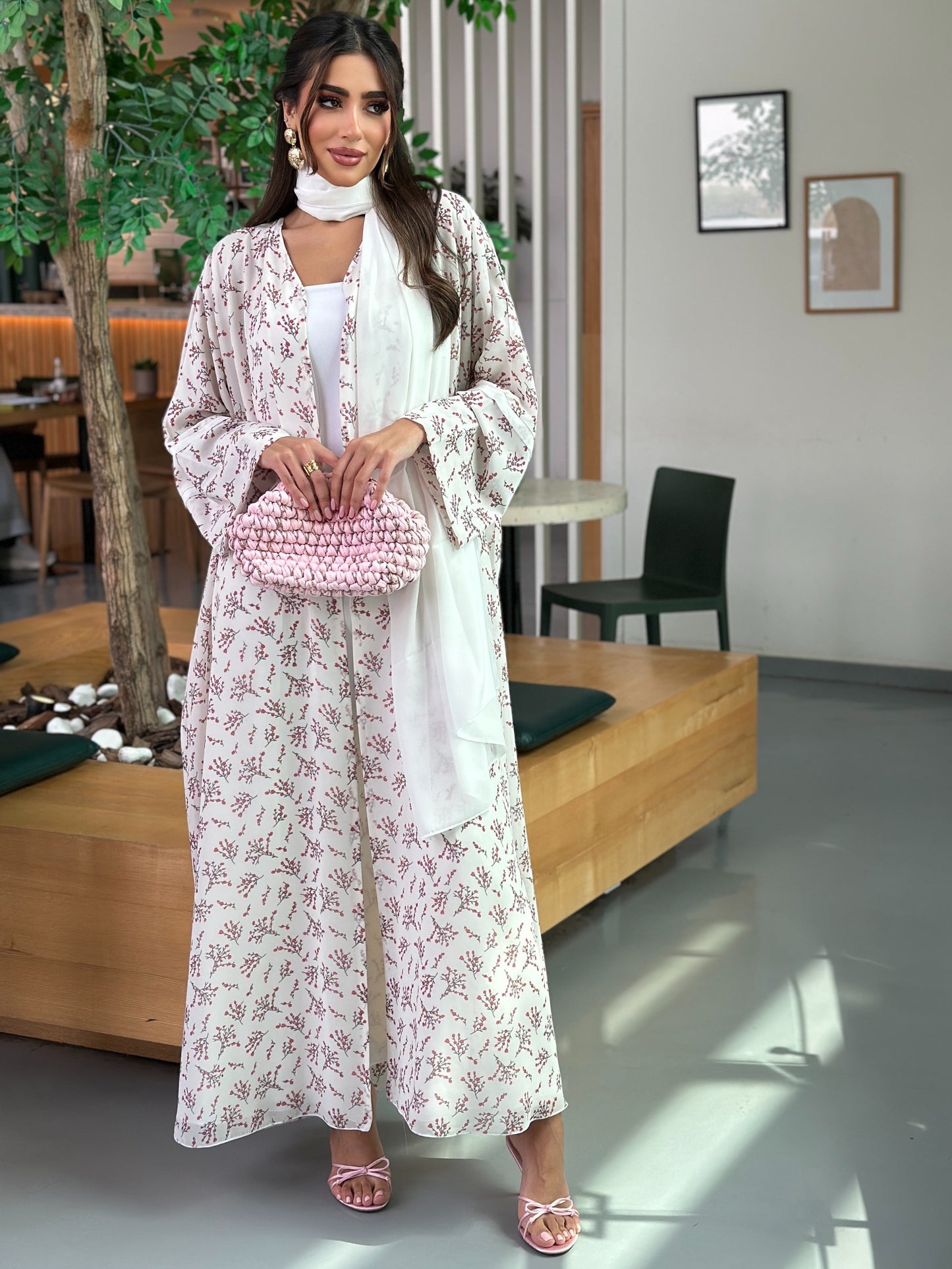 AT360 Bisht  Floral