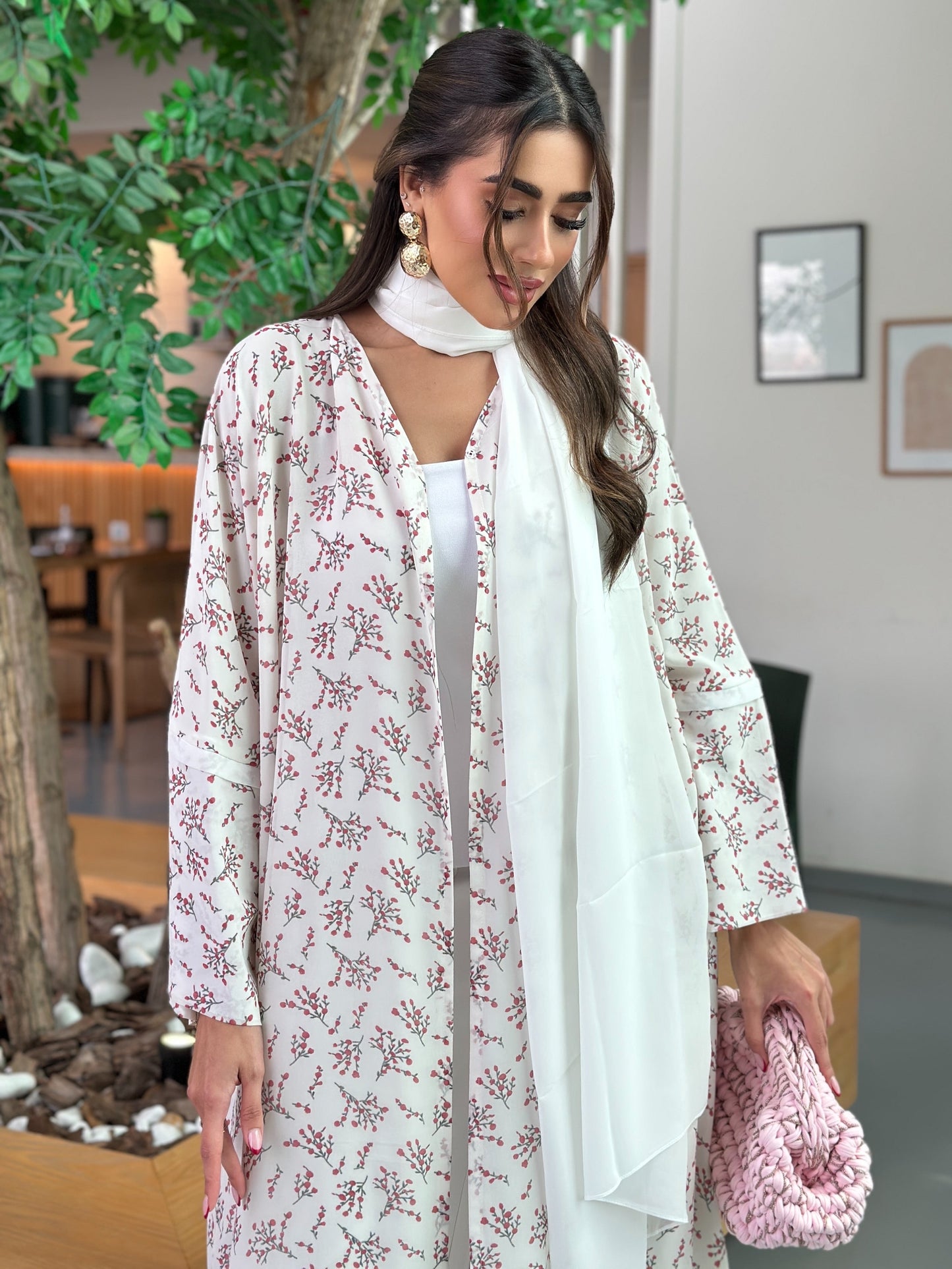 AT360 Bisht  Floral