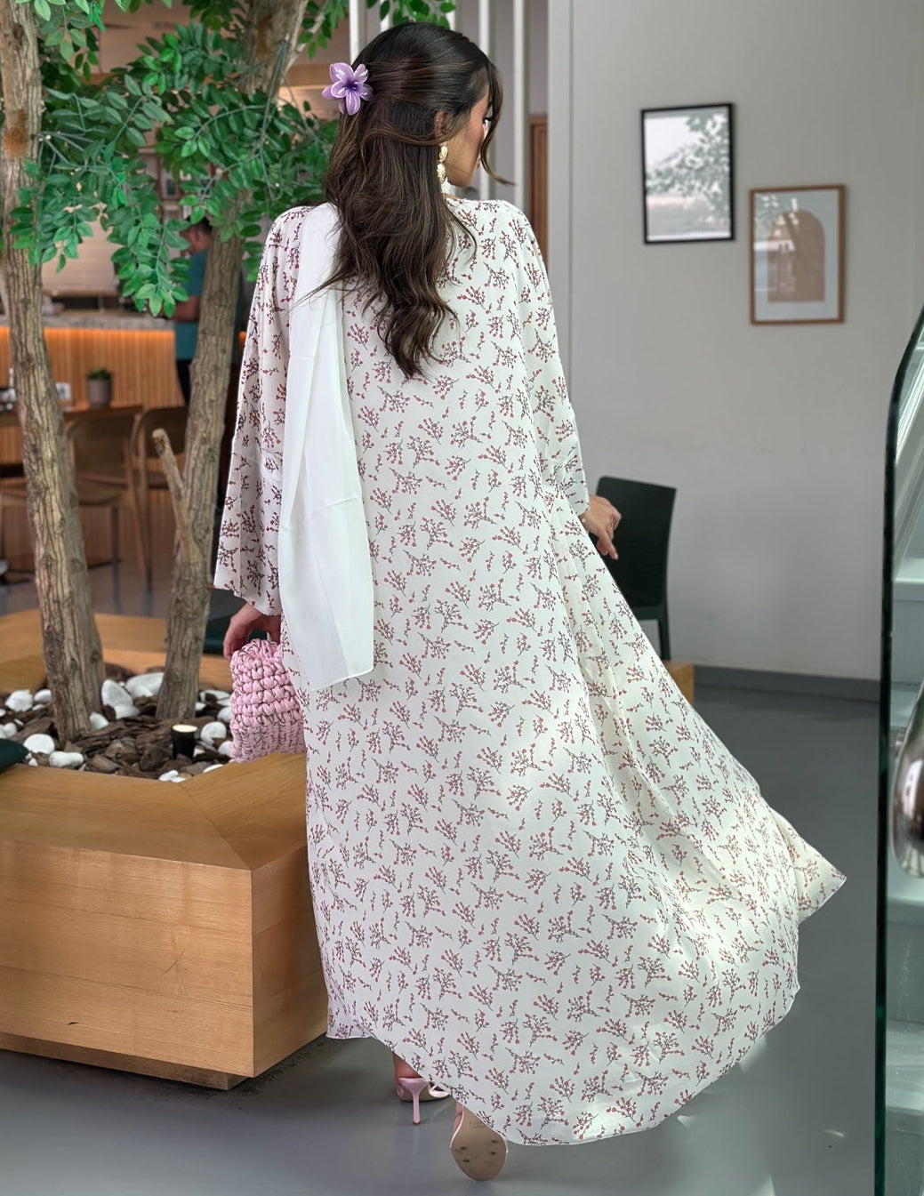 AT360 Bisht  Floral