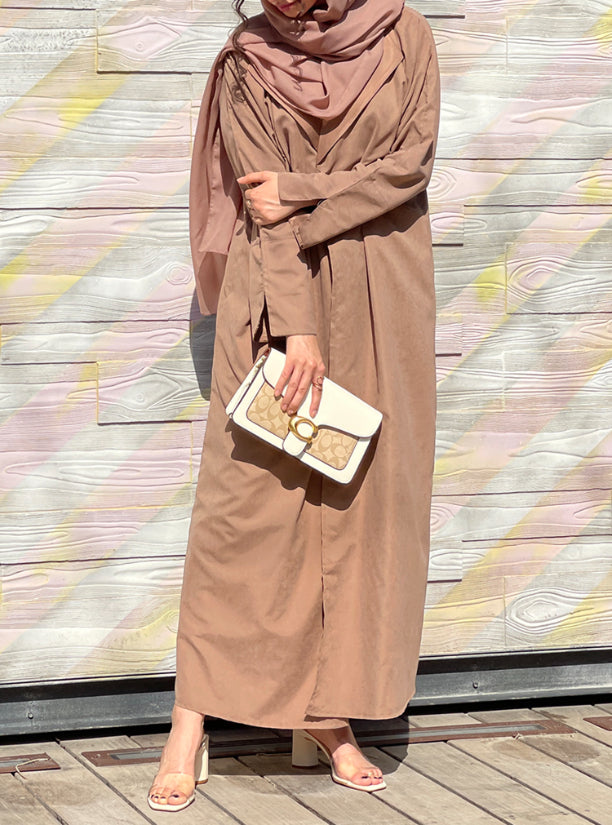 Tan abaya on sale